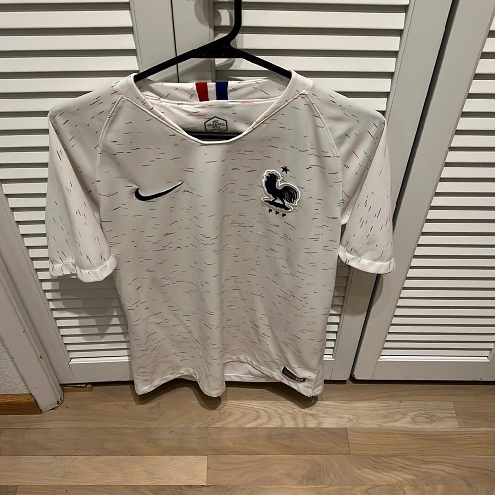 Vintage Nike France Soccer jersey size S